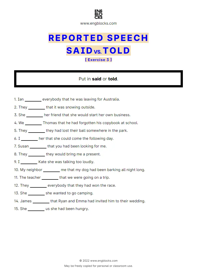 said-vs-told-exercise-3-worksheet-english-grammar