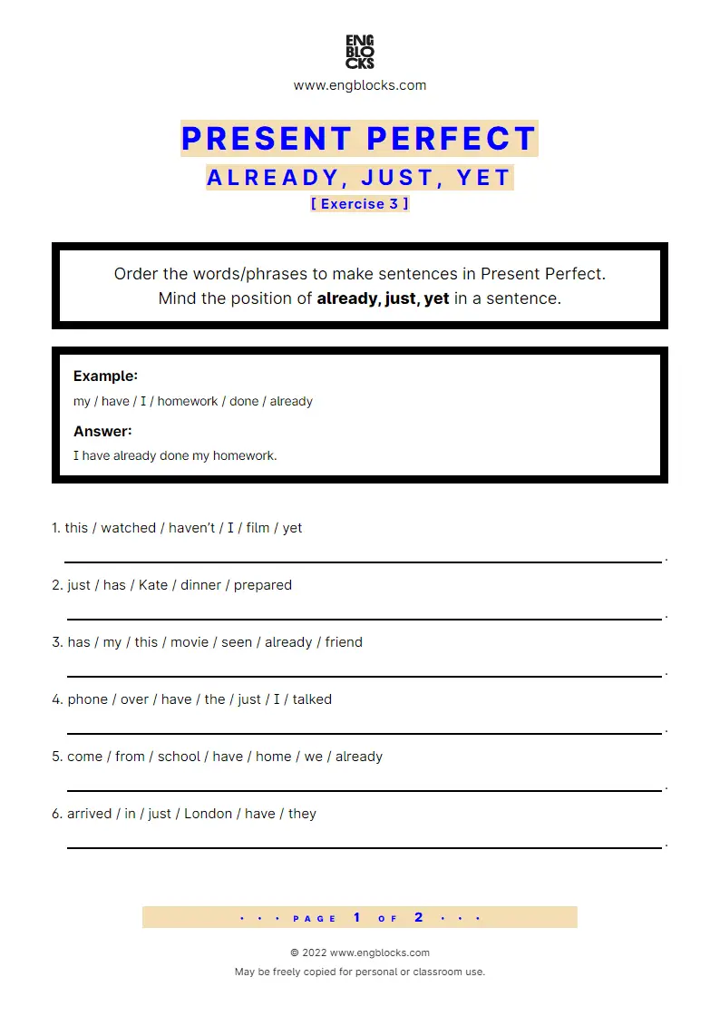 present-perfect-already-just-yet-exercise-3-worksheet-english-grammar